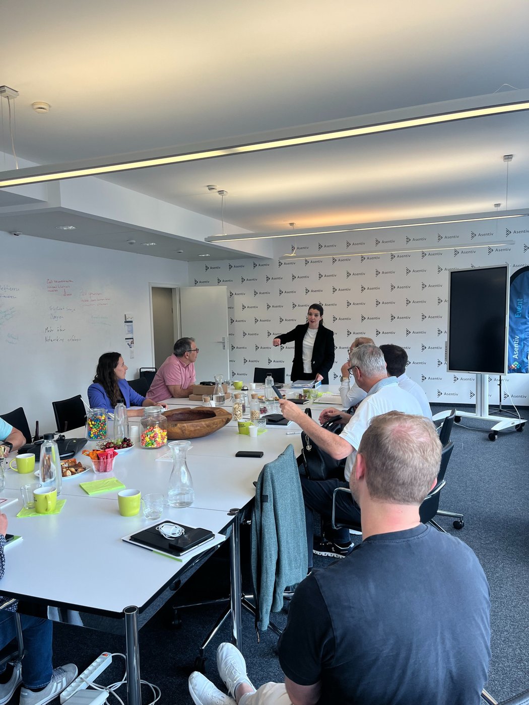 Workshop-Situation bei Asentiv